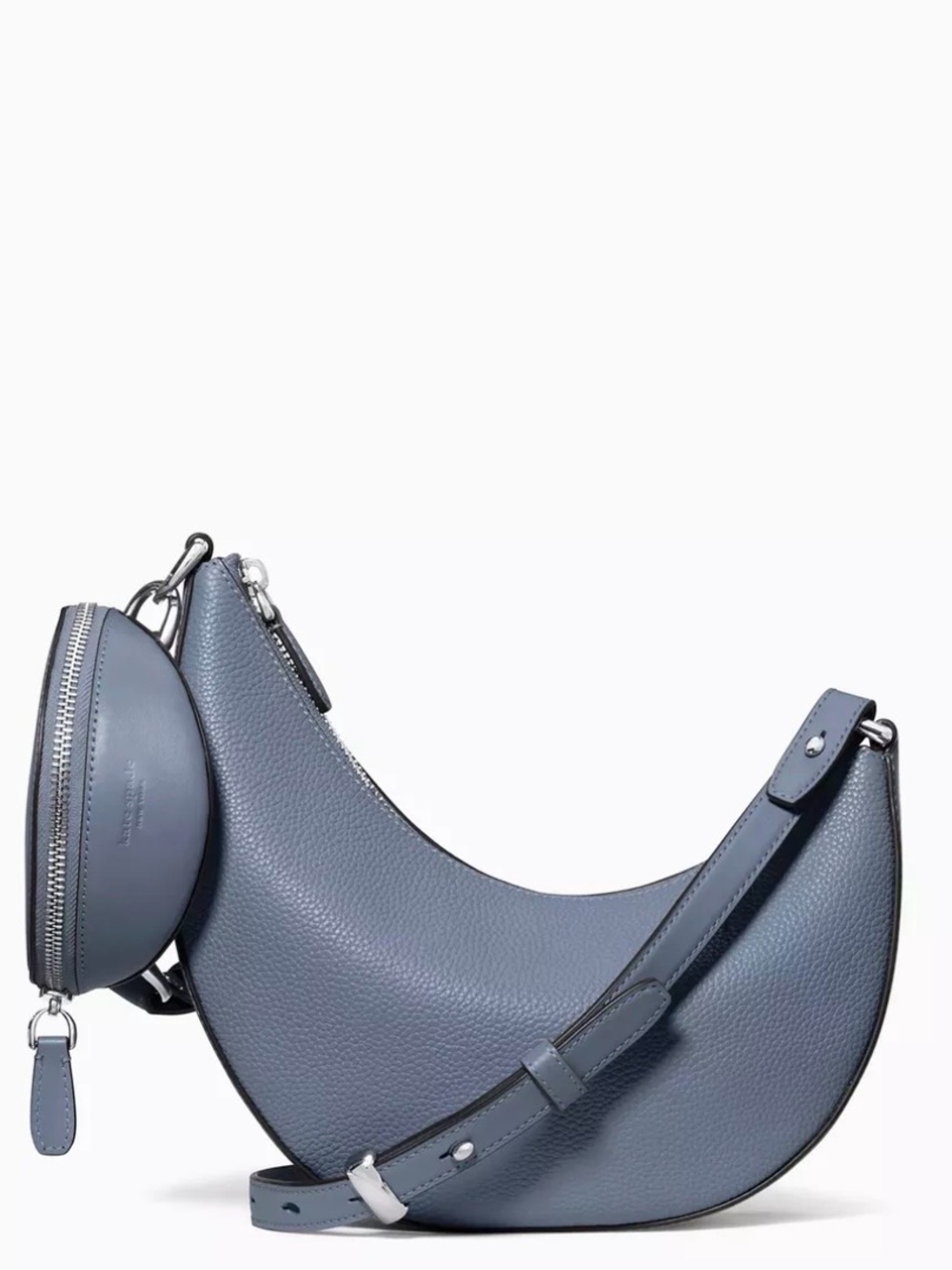 kate spade new york Duo Medium Pebbled Leather Crossbody Bag